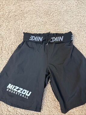 Nike Black Mizzou Basketball Performance Shorts
